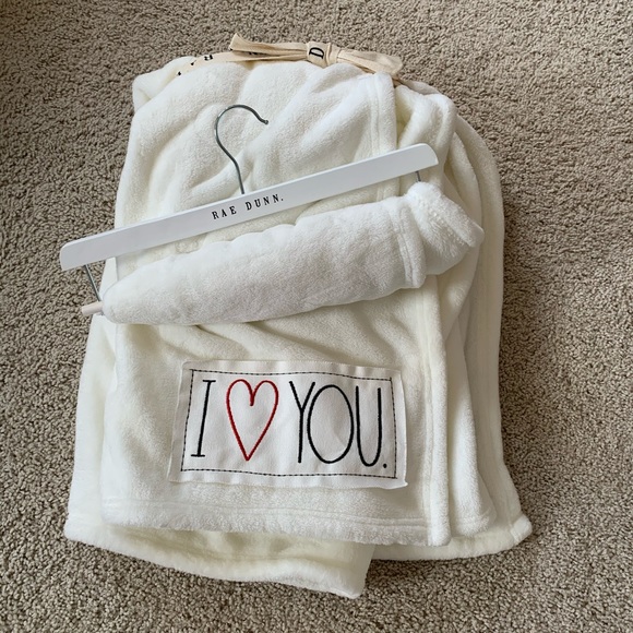Rae Dunn throw blanket